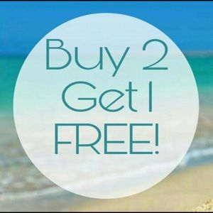 Purchase 2 items get one item free!